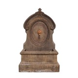VINTAGE LOOK FOUNTAIN MEDALION STONE AND RESIN